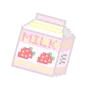 pixel art milk